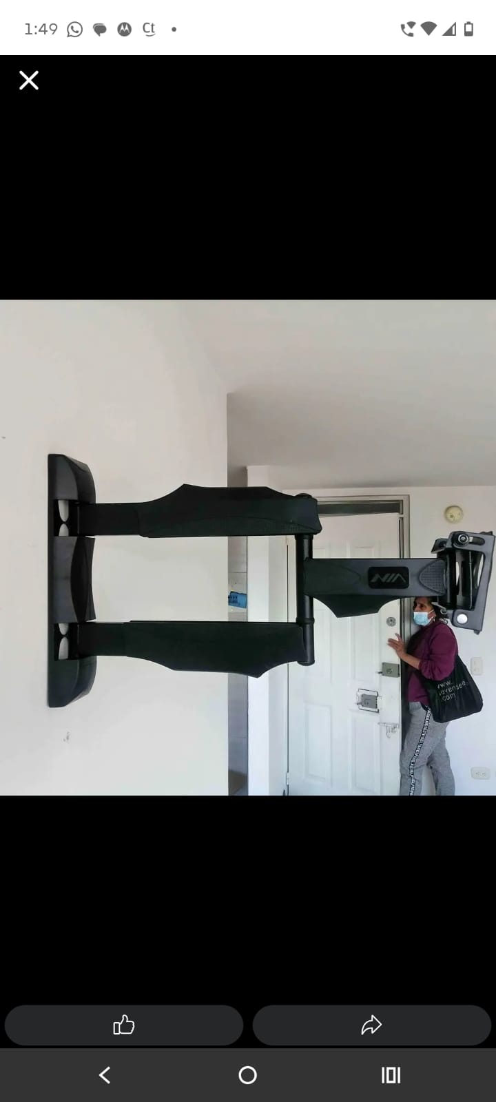 Soportes para pared de televisores ENTREGA HOY EN BOGOTA